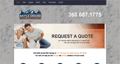 Desktop Screenshot of battlegroundministorage.com